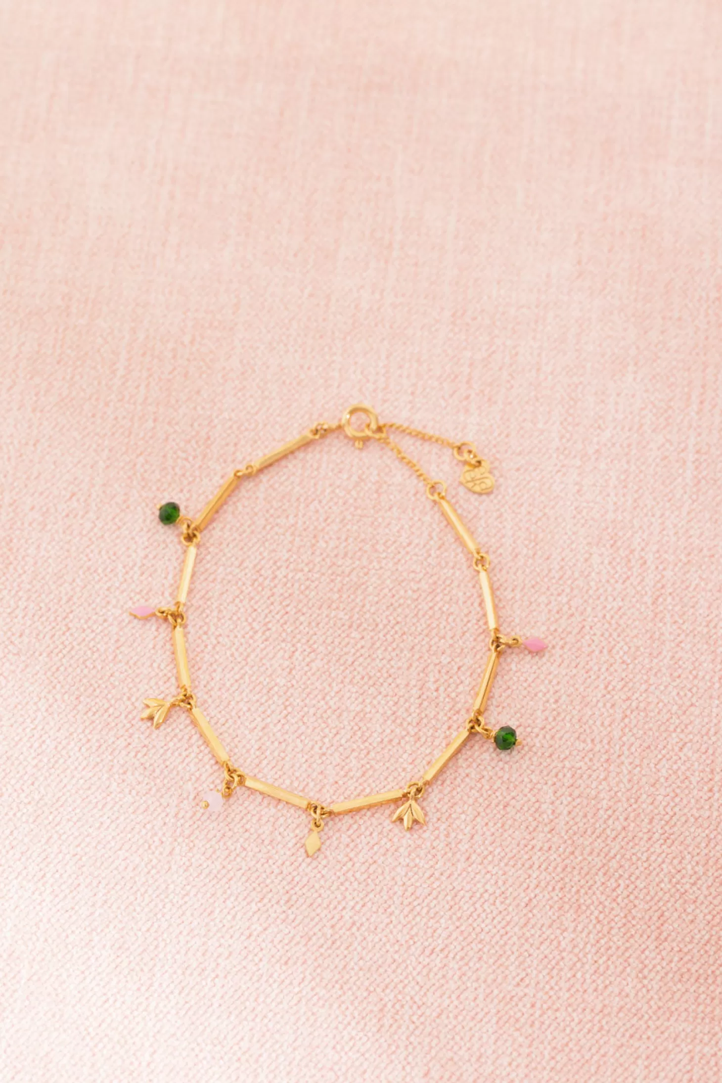 Des Petits Hauts Feeka Jewellery X DPH | View All* osana stone * bracelet Absinthe/cosmos