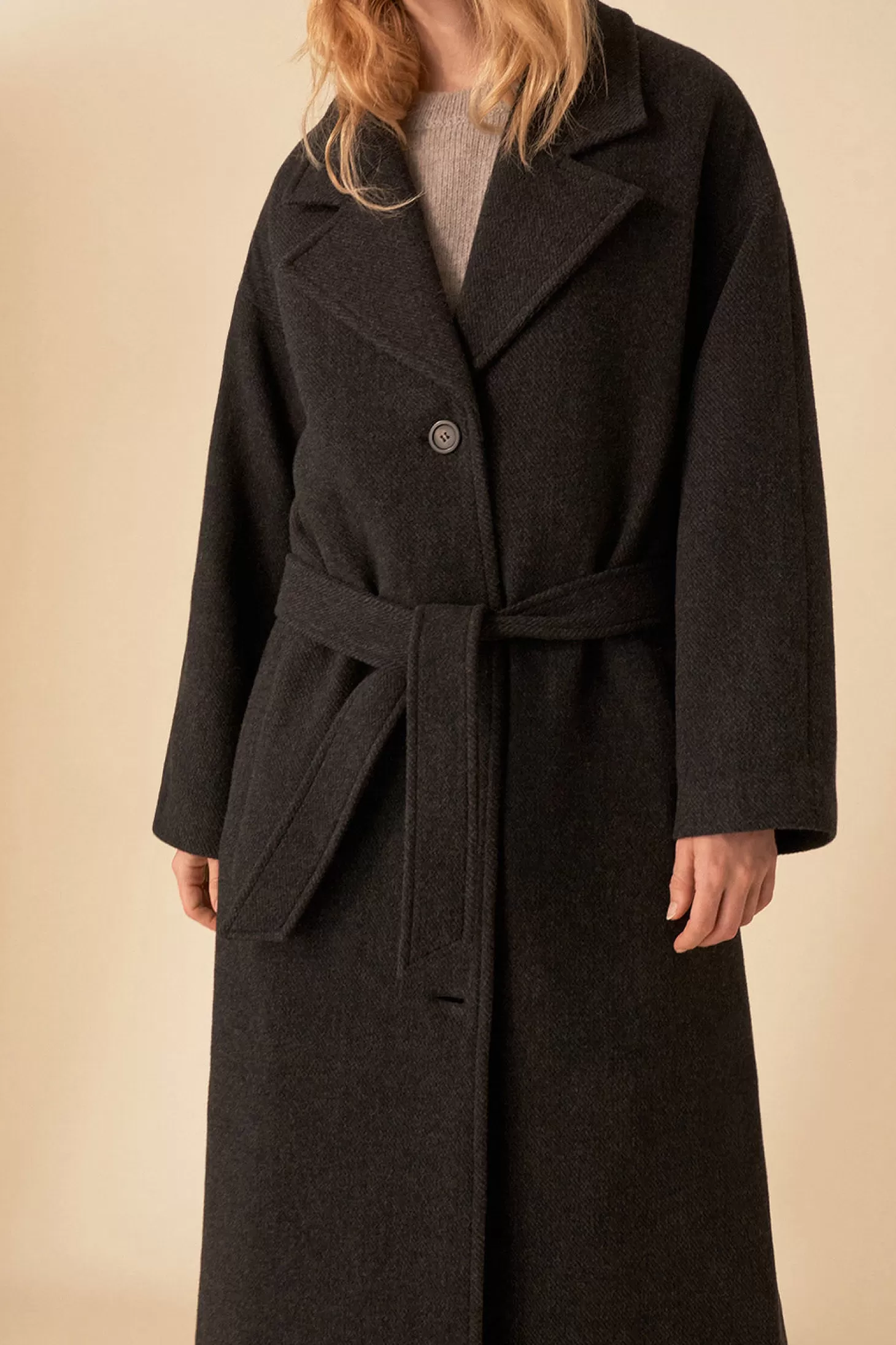 Des Petits Hauts French Toast Wardrobe | Coats & Jackets* nevada coat Anthracite