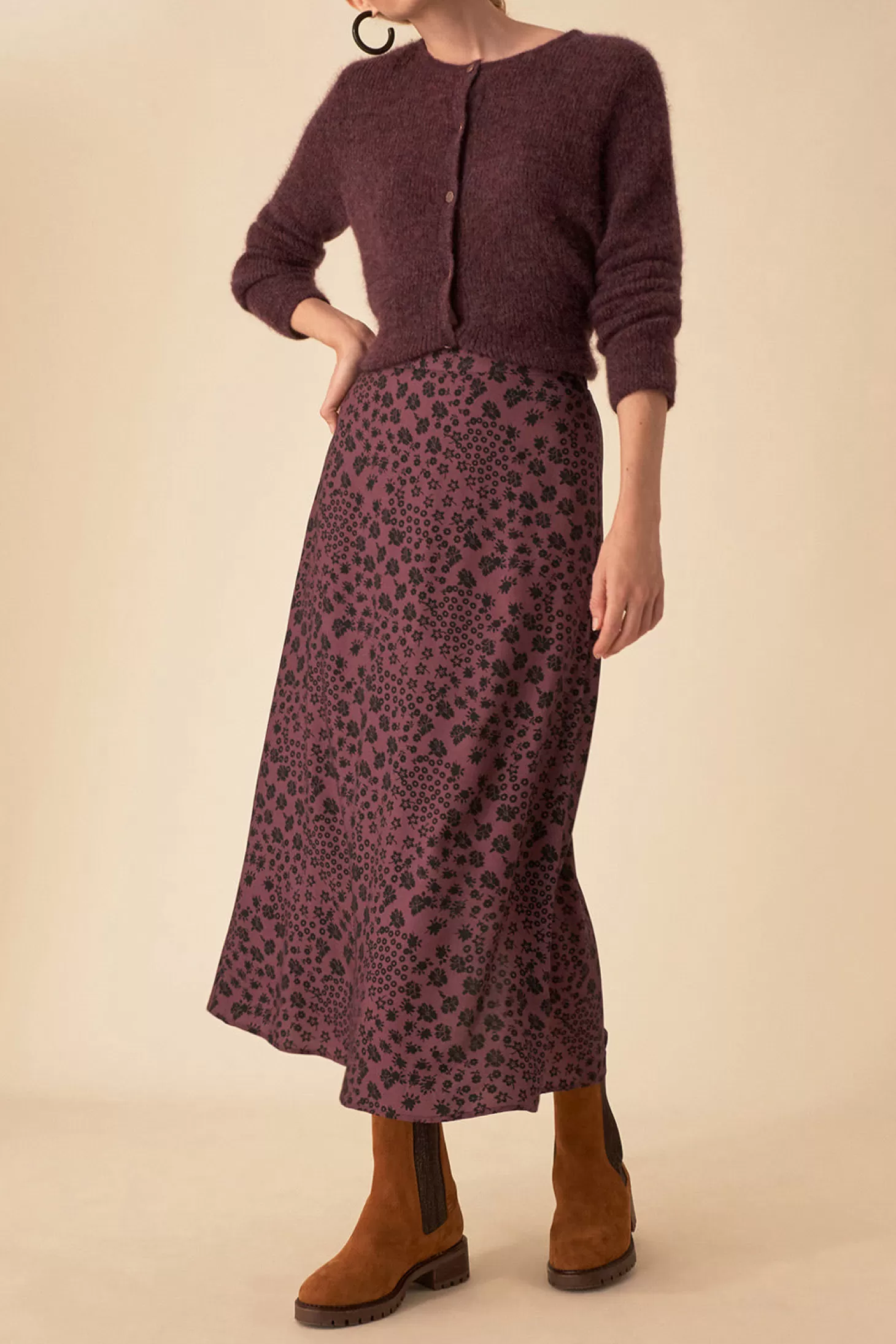 Des Petits Hauts French Toast Wardrobe | The Prints | Dresses & Skirts* sofiana skirt Berry