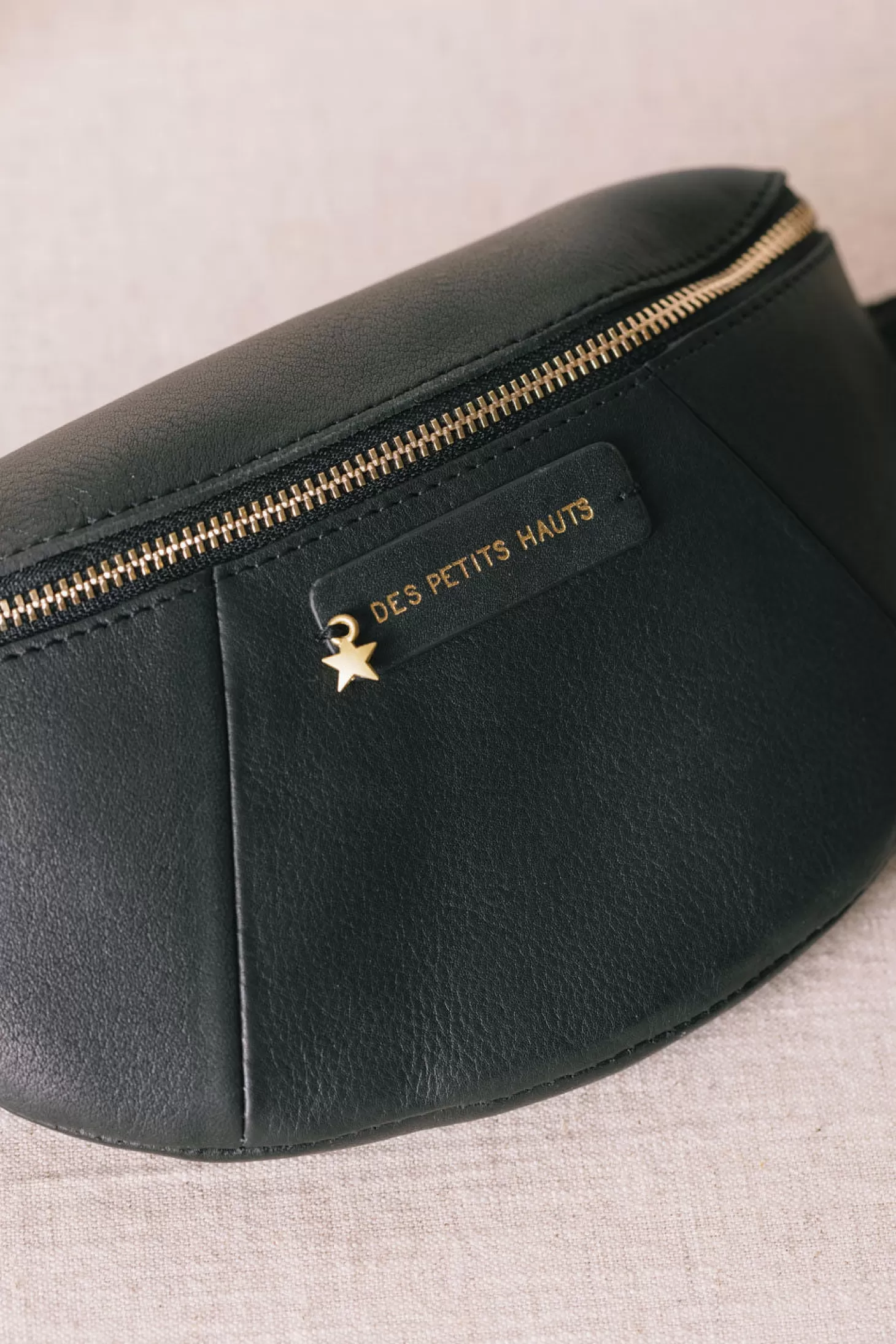 Des Petits Hauts Leather Goods | View All*black pony bumbag Noir