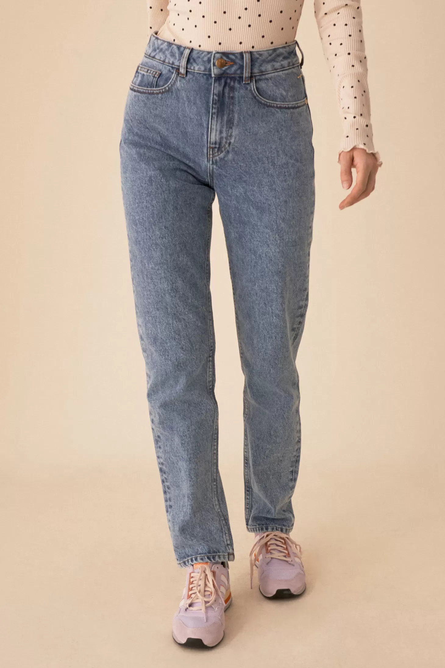 Des Petits Hauts Givrée Wardrobe | Denim | Jeans | Trousers & Jumpsuits* louisette1 jeans Bleach