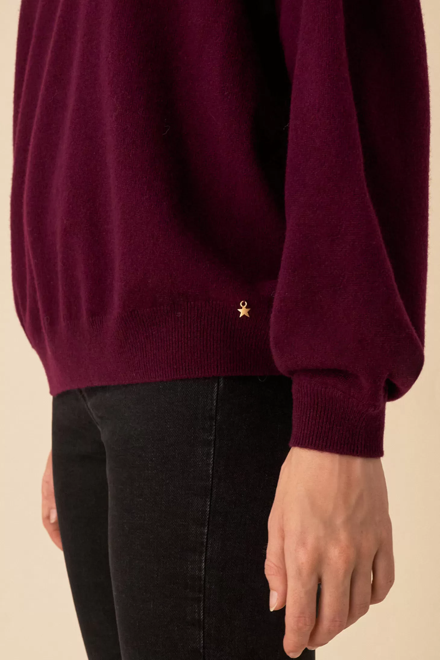 Des Petits Hauts 100% Merinos Knitwear | Jumpers & Cardigans* aragone jumper Blueberry