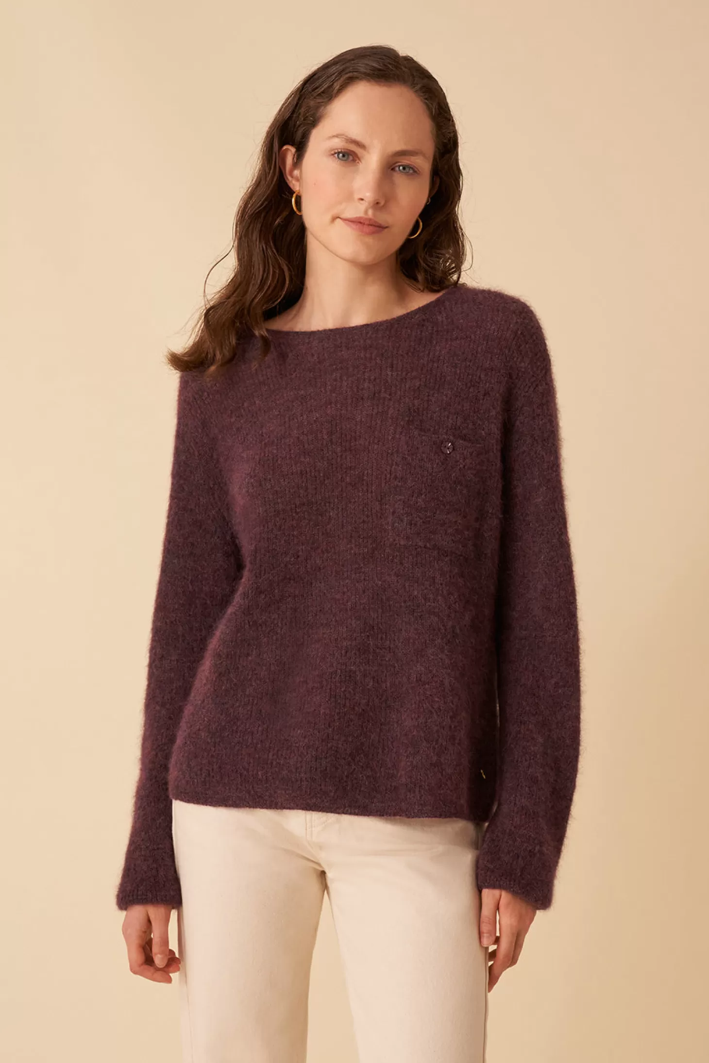 Des Petits Hauts Jumpers & Cardigans* doctave jumper Blueberry