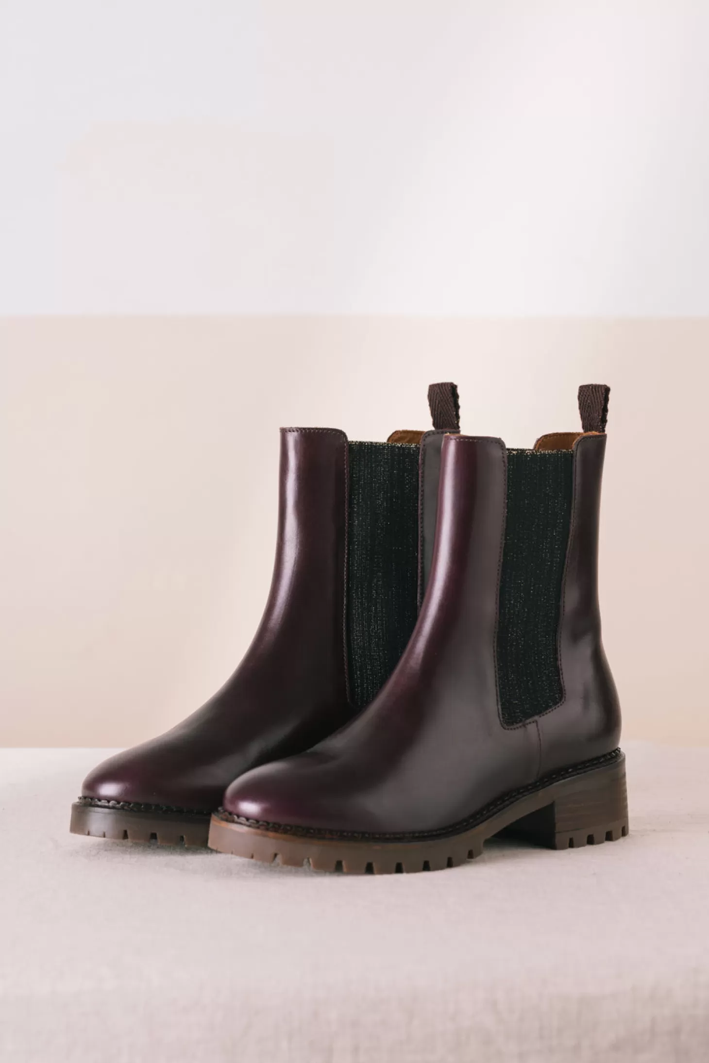 Des Petits Hauts Shoes & Socks* lysette ankle boots Blueberry