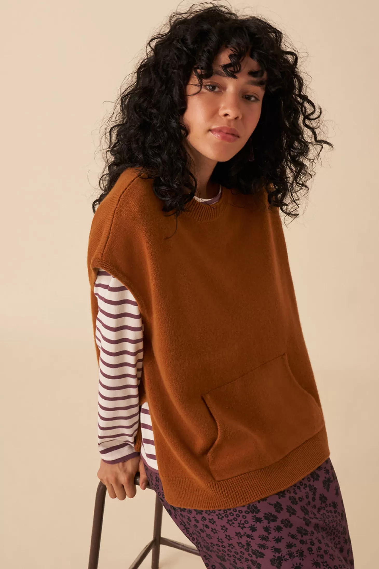 Des Petits Hauts 100% Merinos Knitwear | Jumpers & Cardigans* arlou jumper Bretzel