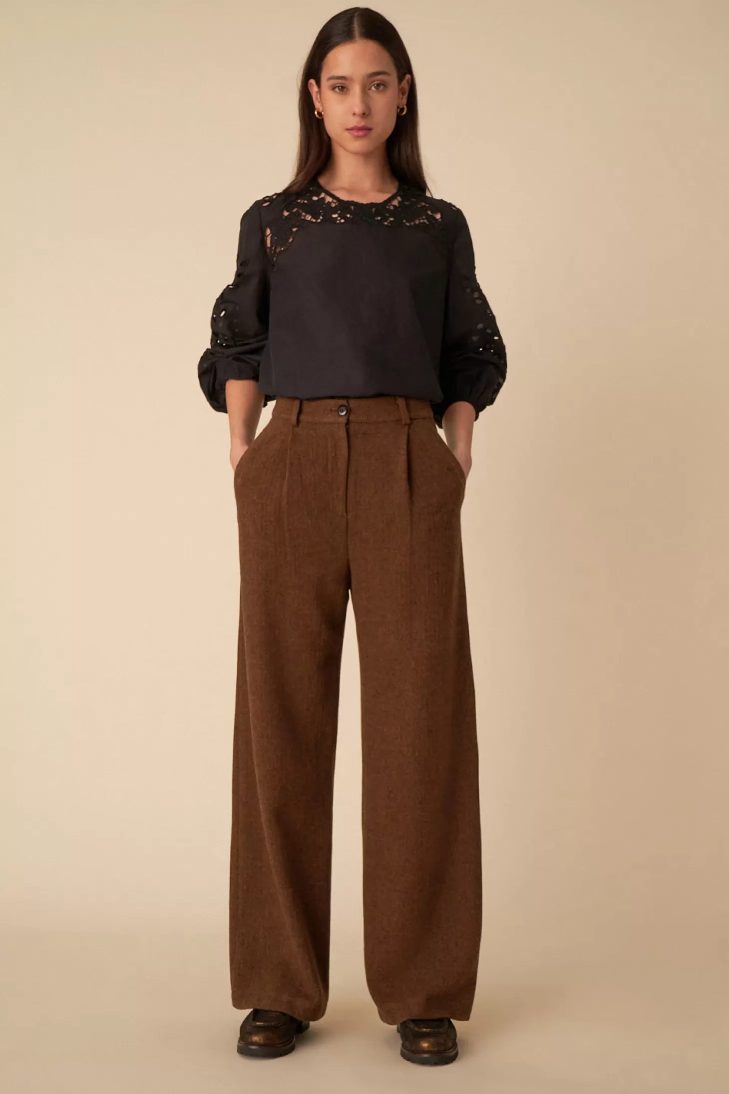 Des Petits Hauts Trousers & Jumpsuits* segur trousers Bretzel