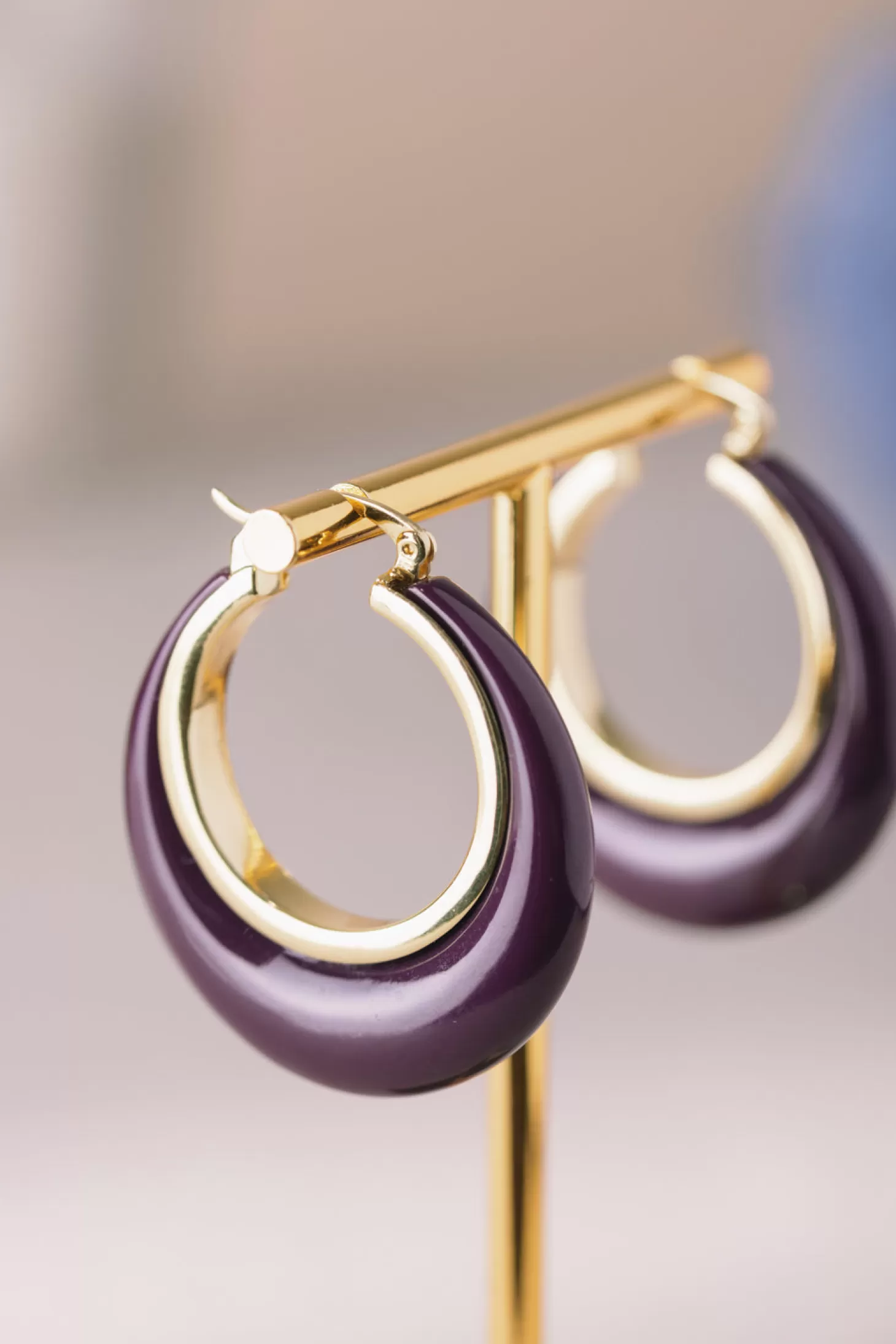 Des Petits Hauts Feeka Jewellery X DPH*earrings nastasia Blueberry