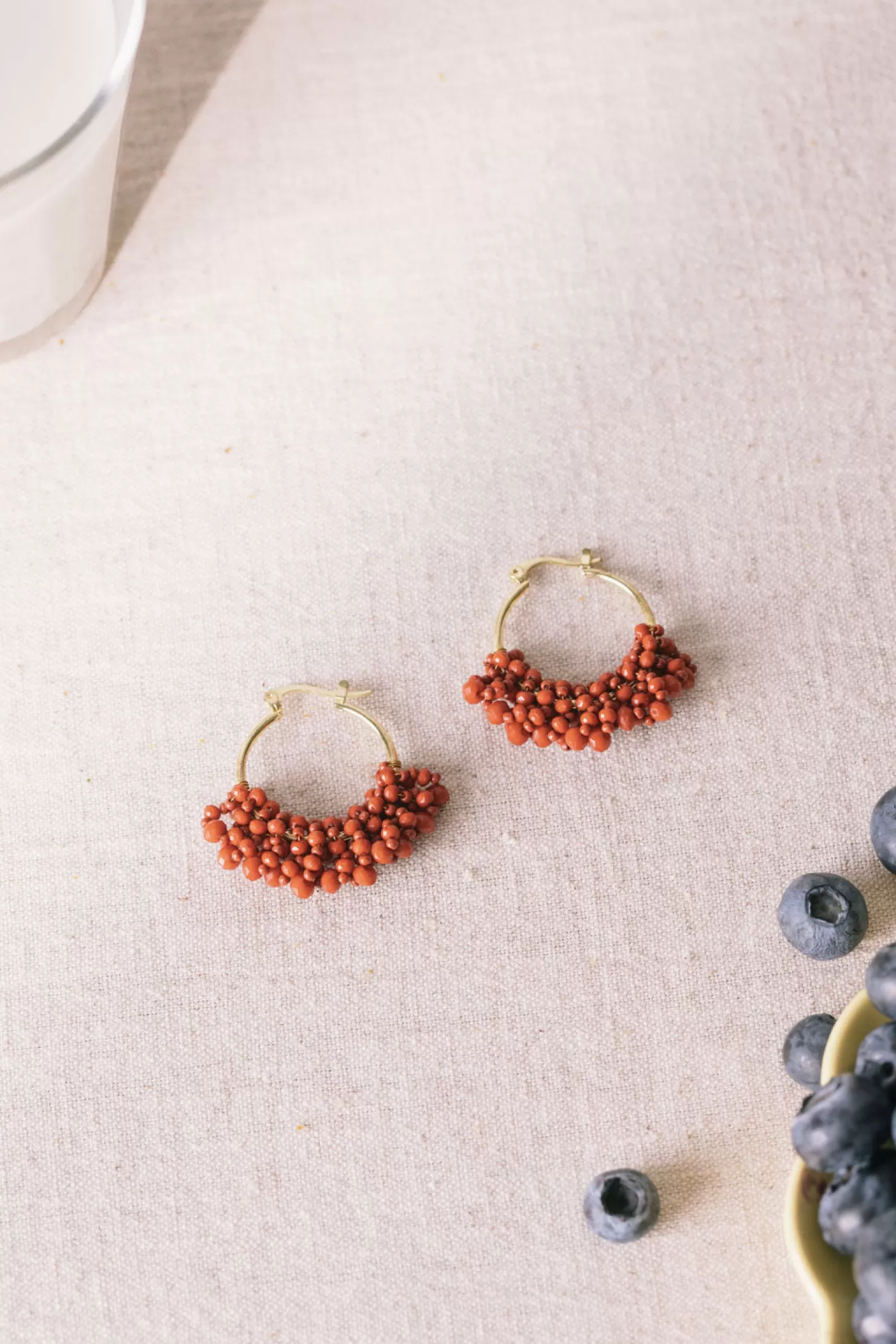 Des Petits Hauts Feeka Jewellery X DPH*earrings poline Praline