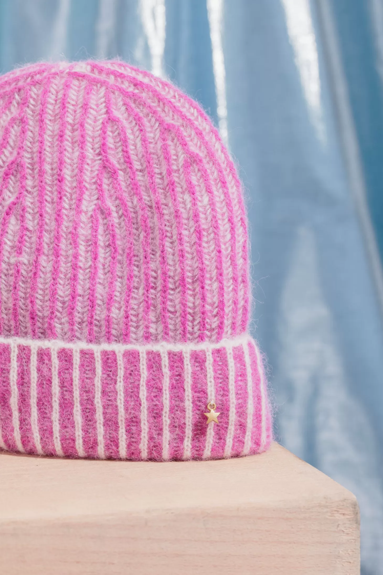 Des Petits Hauts Givrée Wardrobe | Scarves & Hats | View All* charline beanie hat Ecru/crush