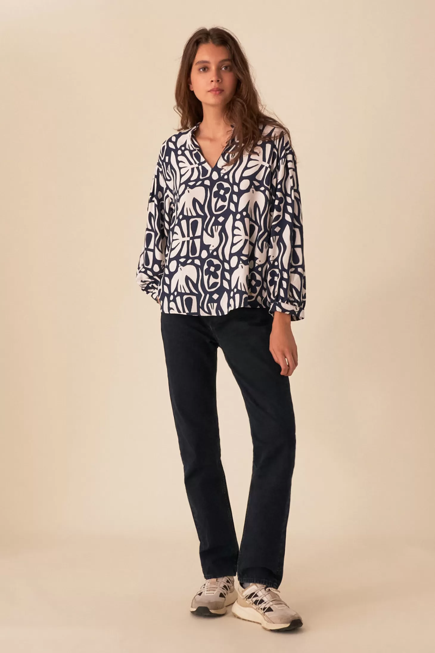 Des Petits Hauts Givrée Wardrobe | The Prints | Shirts & Blouses* toiny blouse Eolia