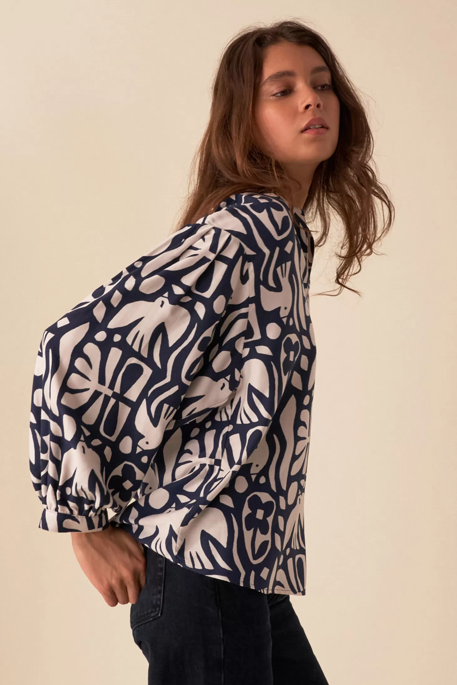 Des Petits Hauts Givrée Wardrobe | The Prints | Shirts & Blouses* toiny blouse Eolia