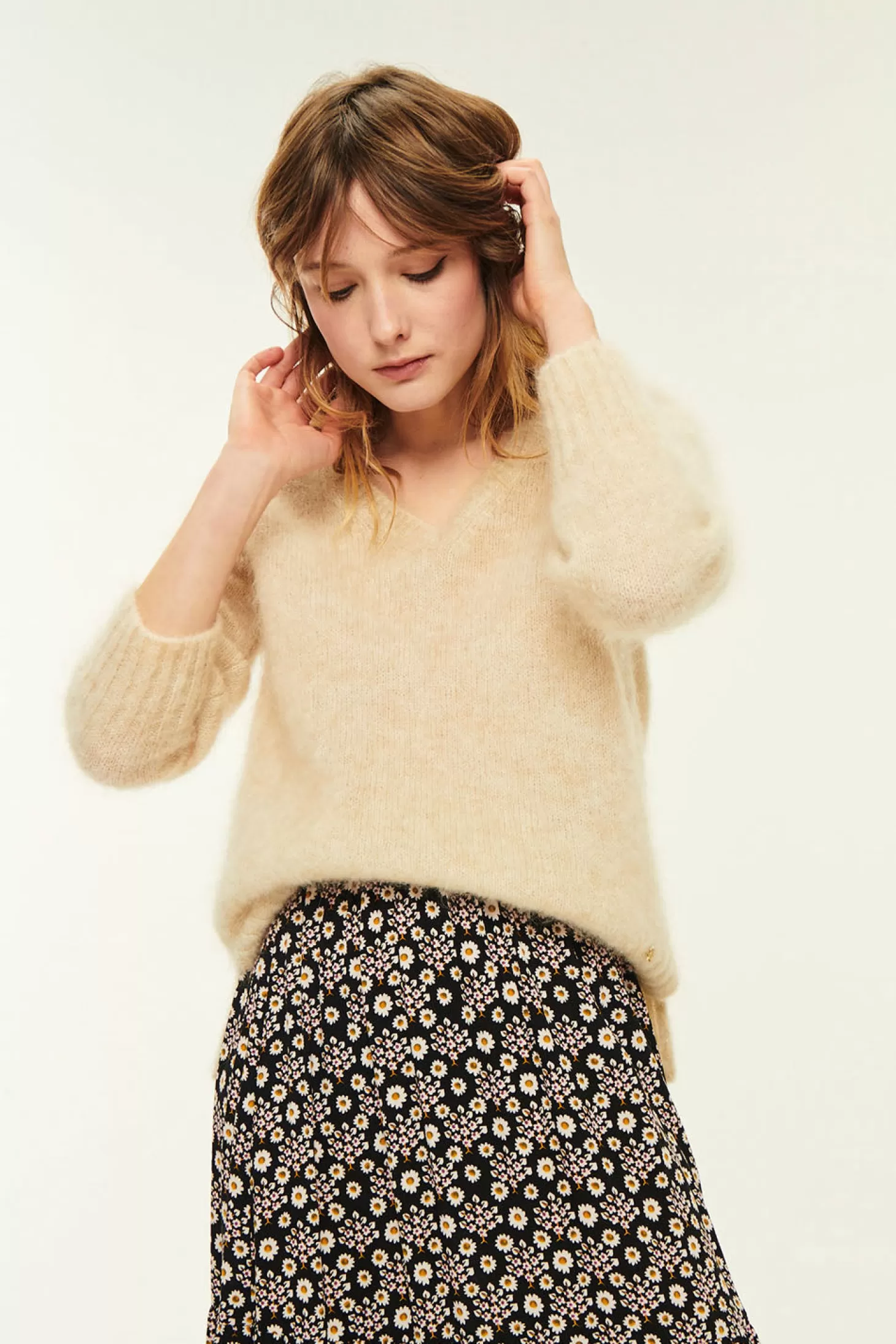 Des Petits Hauts Jumpers & Cardigans | View All* berton jumper Farine