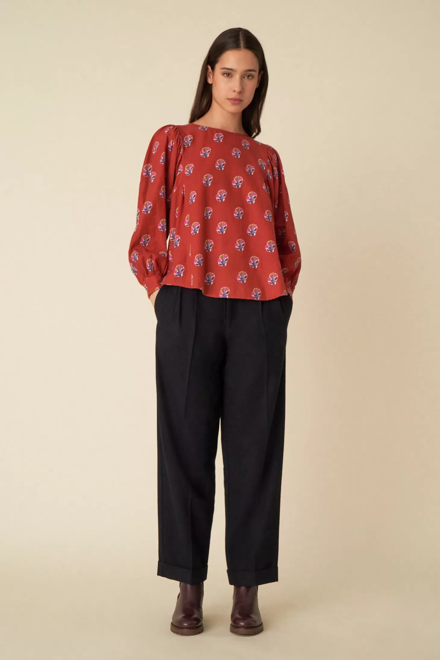 Des Petits Hauts Givrée Wardrobe | The Prints | Shirts & Blouses* sebali blouse Flore