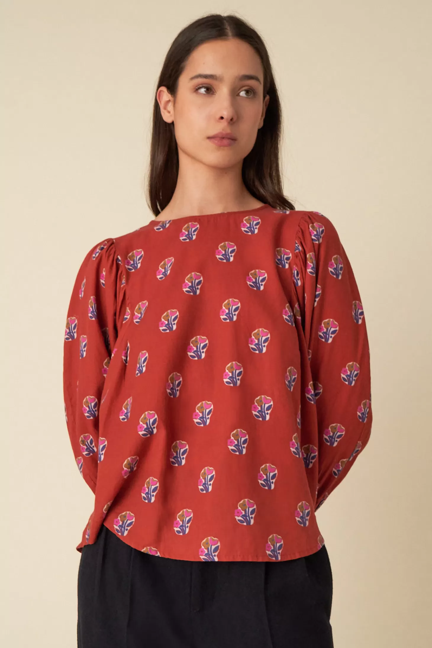 Des Petits Hauts Givrée Wardrobe | The Prints | Shirts & Blouses* sebali blouse Flore