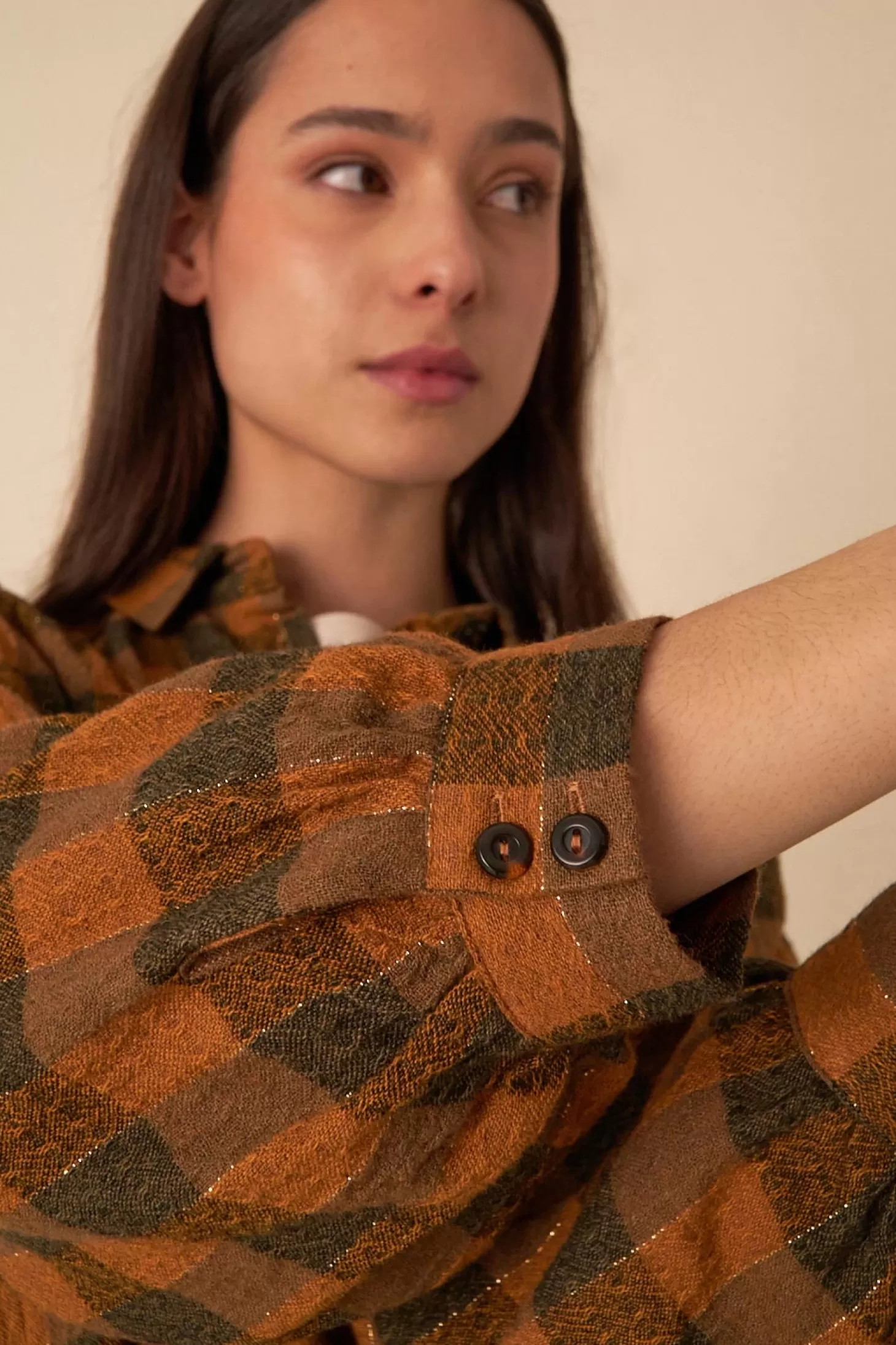 Des Petits Hauts Shirts & Blouses | View All*gingembre checked virgile blouse Carreaux gingembre