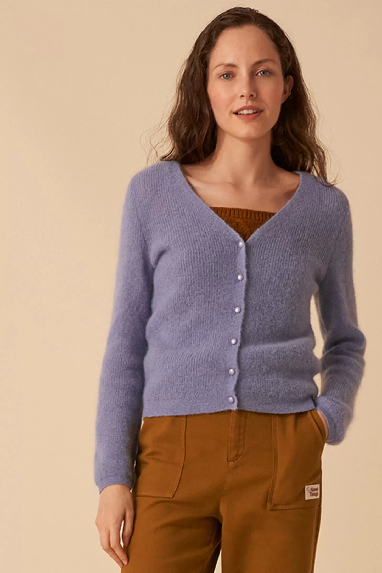 Des Petits Hauts Givrée Wardrobe | Jumpers & Cardigans | View All* caboule cardigan Glacon