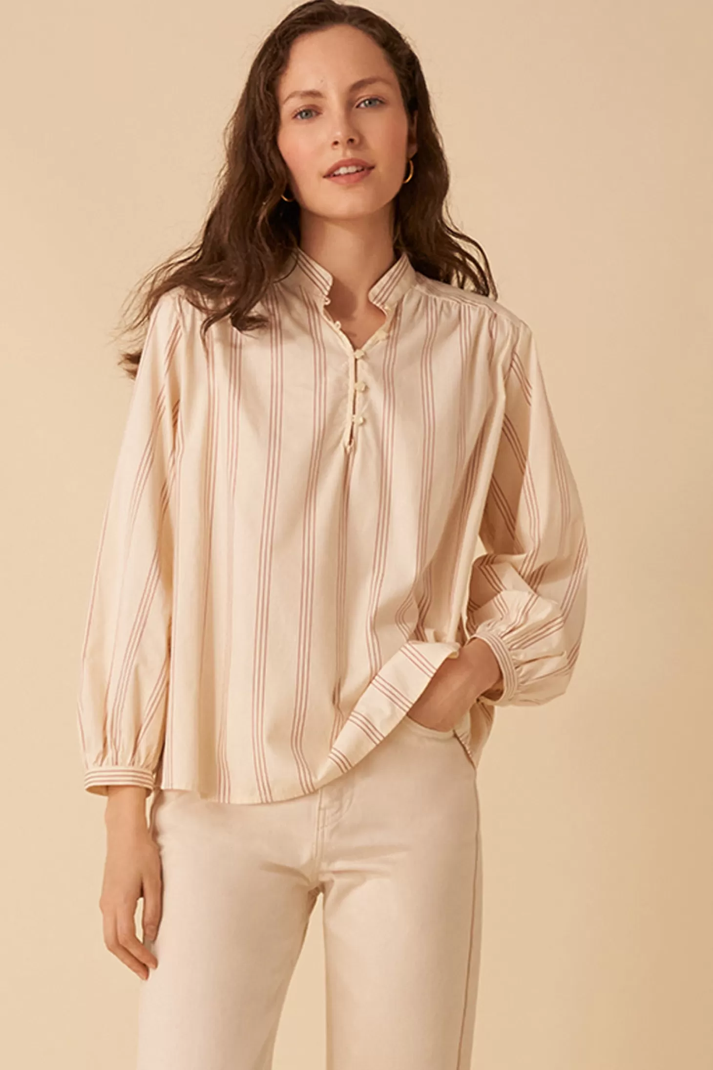 Des Petits Hauts French Toast Wardrobe | Shirts & Blouses*mimo striped sevigne blouse Rayure mimo