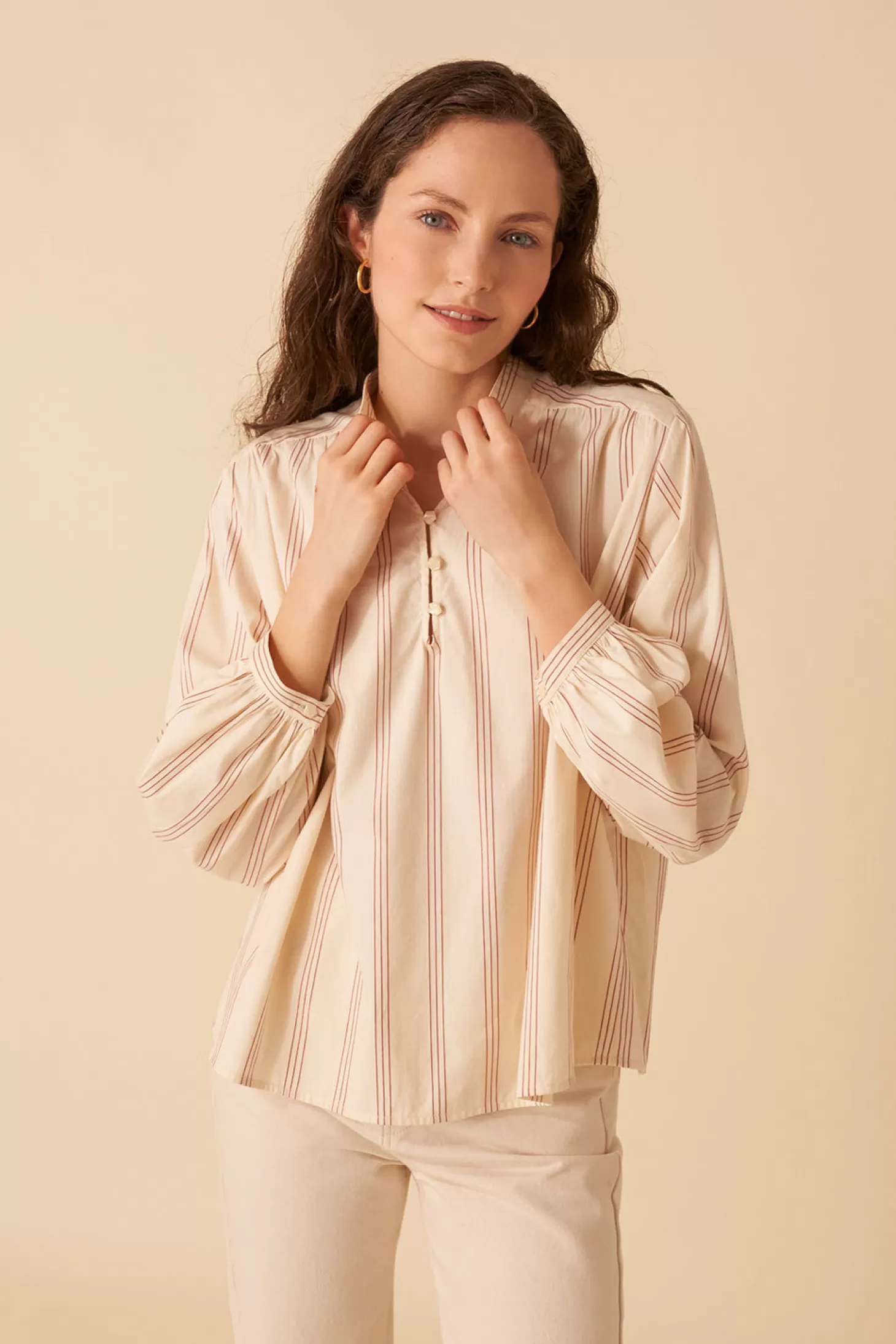 Des Petits Hauts French Toast Wardrobe | Shirts & Blouses*mimo striped sevigne blouse Rayure mimo