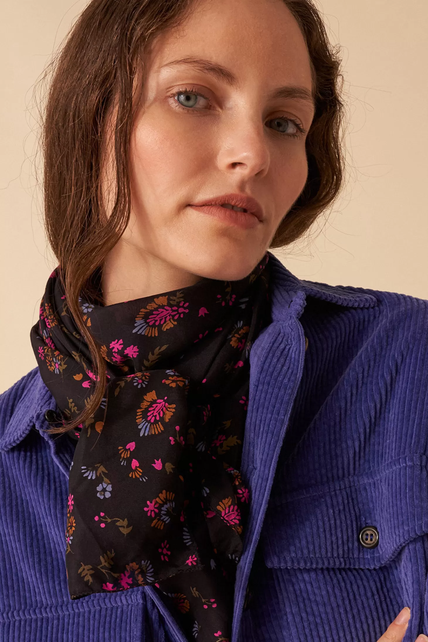 Des Petits Hauts The Prints | Scarves & Hats | View All* noufi scarf Myrtille