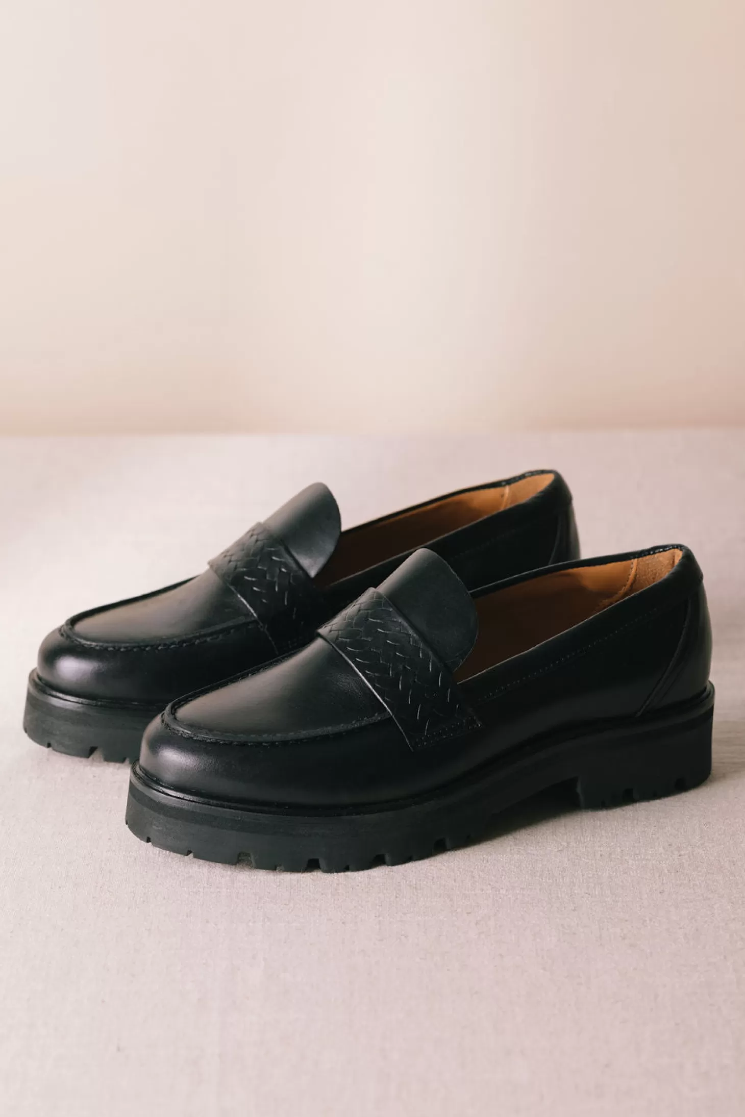 Des Petits Hauts Shoes & Socks*Nat black loafers Noir