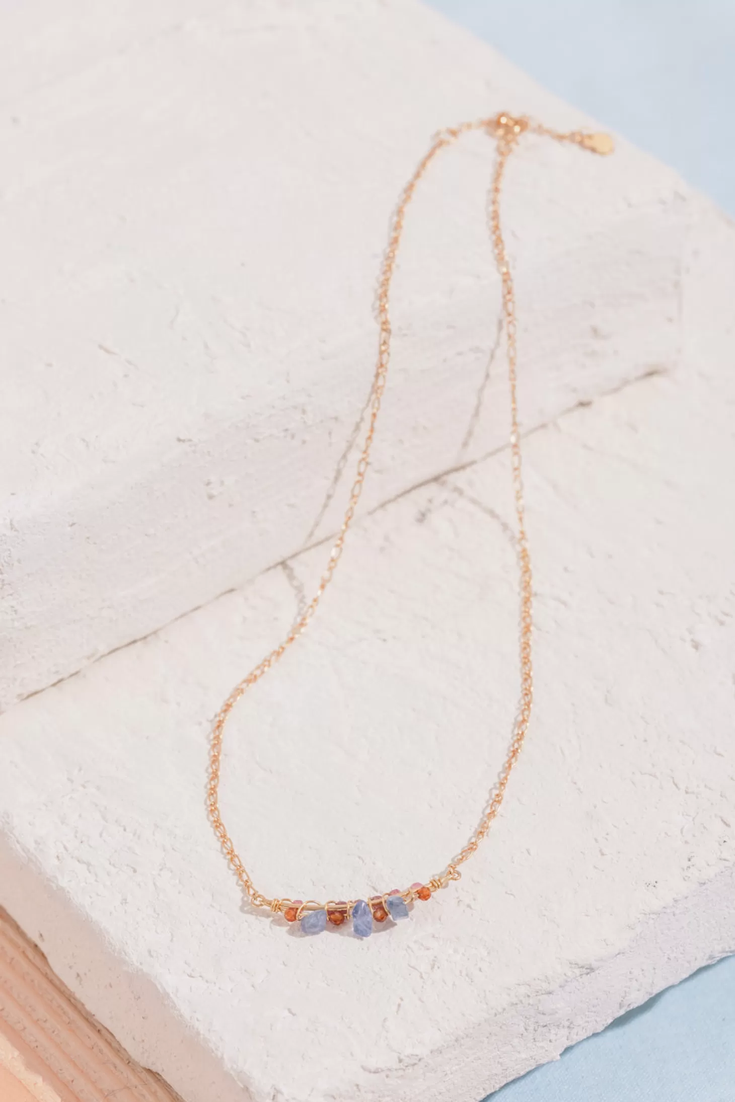 Des Petits Hauts Feeka Jewellery X DPH | View All*necklace amann tourmaline/tanzanite Tourmaline tanzanite