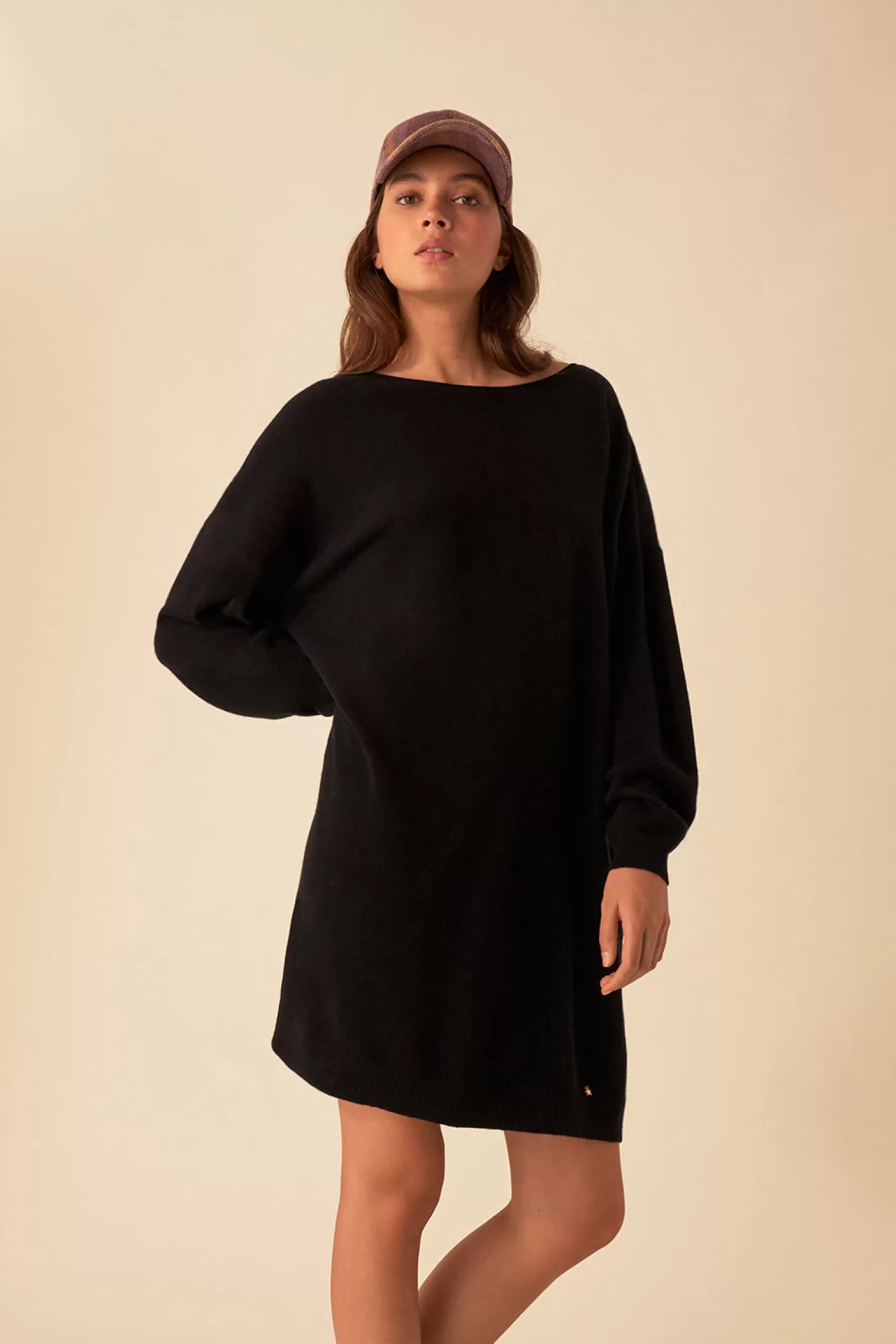 Des Petits Hauts 100% Merinos Knitwear | Dresses & Skirts* aremi dress Pavot