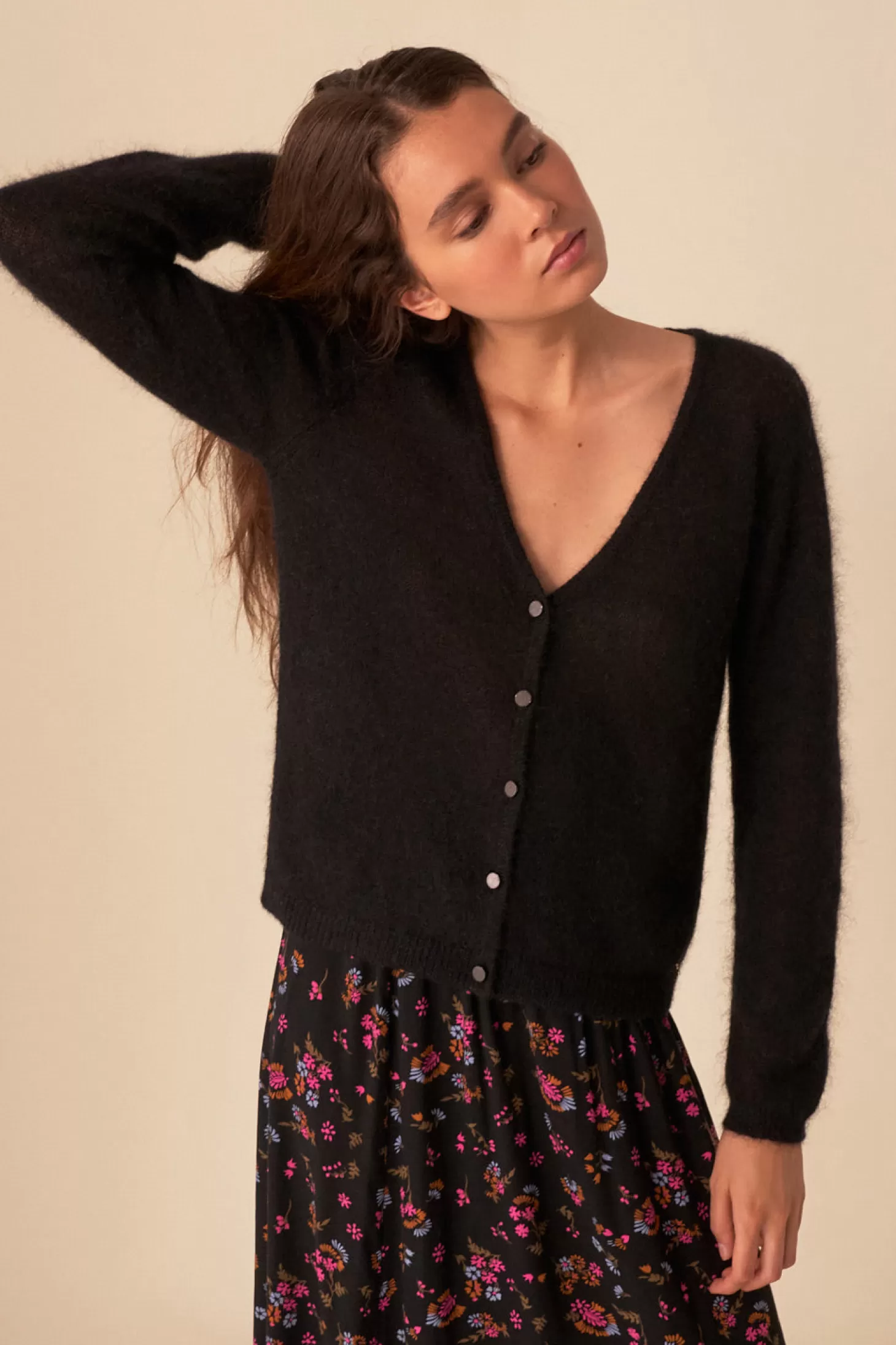 Des Petits Hauts Jumpers & Cardigans | View All* ashley cardigan Pavot