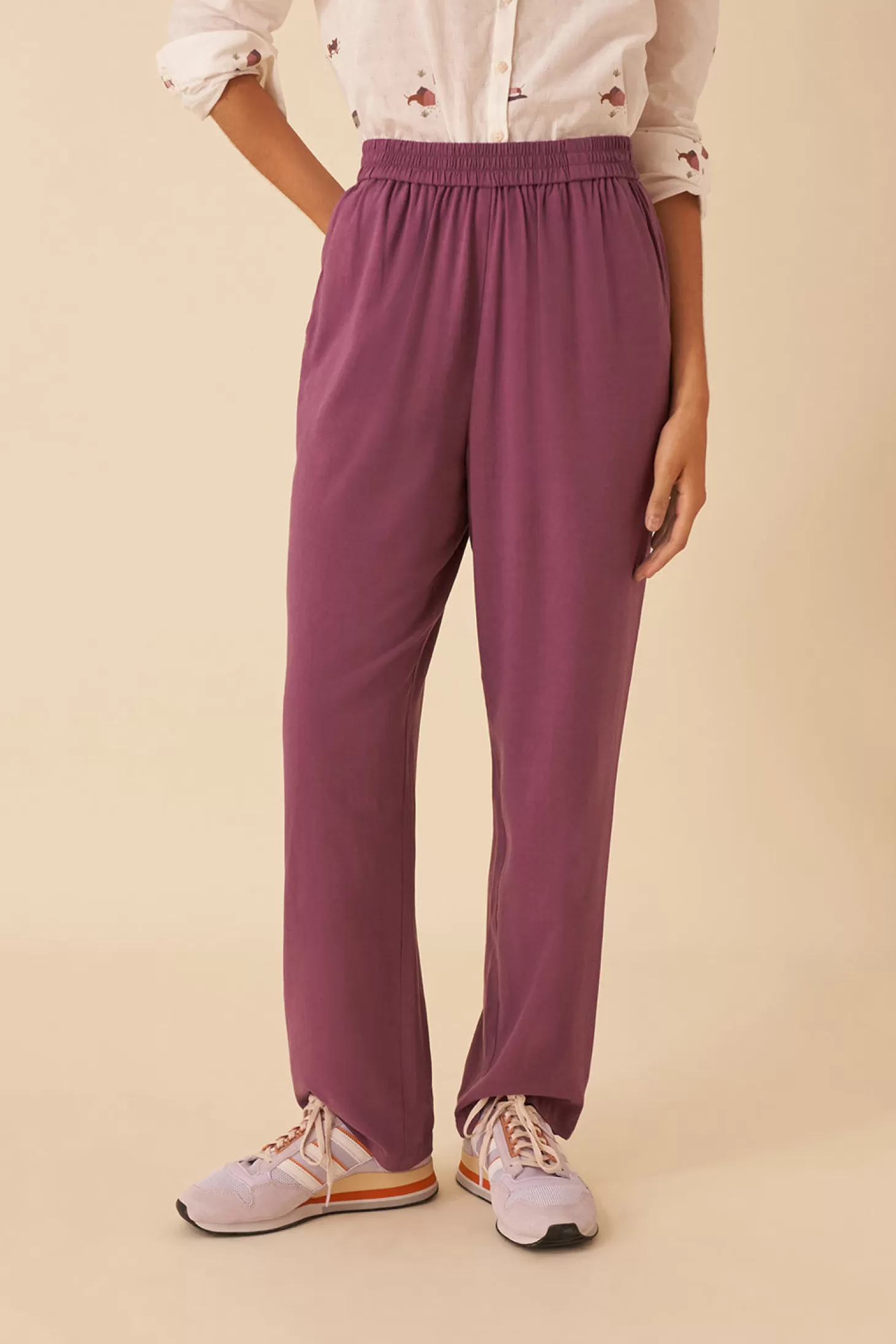 Des Petits Hauts French Toast Wardrobe | Trousers & Jumpsuits | View All* soka trousers Violette